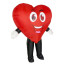 Happy Red Heart Inflatable Costume - Happy Red Heart Cosplay