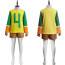 Hotel Transylvania Jonathan Loughran Costume - Yellow Shirt Shorts Jonathan Loughran Cosplay