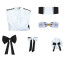 Project SEKAI Kanade Yoisaki Costume - Black & White Dress Yoisaki Kanade Cosplay