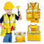 Kids Maintenance Workers Costume - Uniform Equipments Maintenance Workers Cosplay