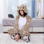 Kids Leopard Costume - Onesie Jumpsuit Shoes Set Leopard Cosplay