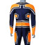 My Hero Academia Endeavor Enji Todoroki Costume - Blue Orange Bodysuit Endeavor Todoroki Cosplay