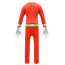 Hyakujuu Sentai Gaoranger Gao Red Kids Lycra Cosplay Costume