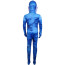 Kids Gorilla Tag Monke Costume - Full Bodysuit Mask Blue Monke Cosplay