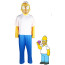 The Simpsons Homer Costume - Bodysuit Mask Homer Cosplay