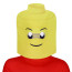 Lego Brick Man Costume - Lycra Bodysuit Mask Lego Brick Man Cosplay