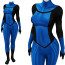Female Invincible Omni-Mark Costume - Blue Black Bodysuit Omni Mark Cosplay