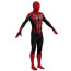 Marvel Rivals Scarlet Spider Costume - Black Red Bodysuit Mask Scarlet Spider Man Cosplay