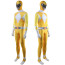 Mighty Morphin Power Rangers Yellow Ranger Aisha Campbell Costume - Bodysuit Yellow Ranger Aisha Campbell Cosplay