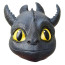 Toothless How to Train Your Dragon 3 Head Mask Cosplay