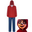 Coco Miguel Costume - Red Hoodie Set Miguel Cosplay