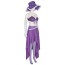One Piece Nico Robin Costume - Purple Bikini Set Nico Robin Cosplay
