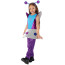 Girls Purple Alien Costume - Shirt Pants Alien Cosplay