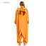 Kids Orange Reindeer Costume - Onesie Jumpsuit Orange Reindeer Cosplay