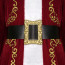 Girls Santa Claus Costume - Velvet Dress Set Santa Claus Cosplay