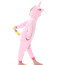 Kids Light Pink Unicorn Costume - Onesie Jumpsuit Light Pink Unicorn Cosplay