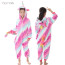 Kids Pink Stars Unicorn Costume - Onesie Jumpsuit Pink Stars Unicorn Cosplay