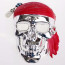 Halloween Pirate Skull Face Mask Costume
