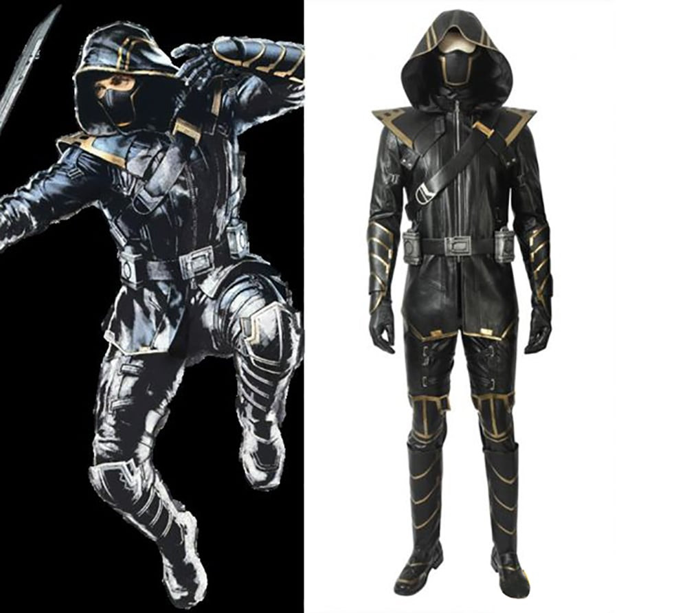 Avengers Endgame Clinton Barton Hawkeye Ronin Cosplay Costume