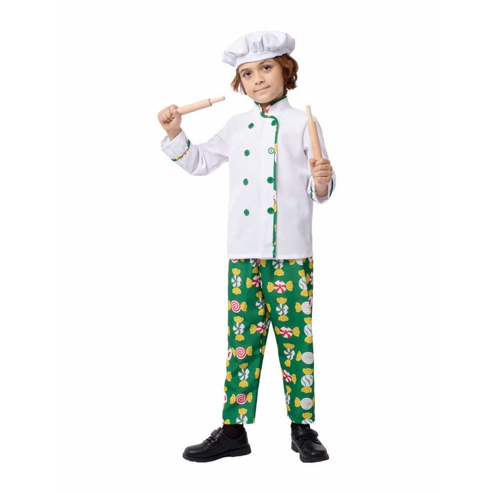 Kids Chef Costume - Candy Coat Chef Cosplay
