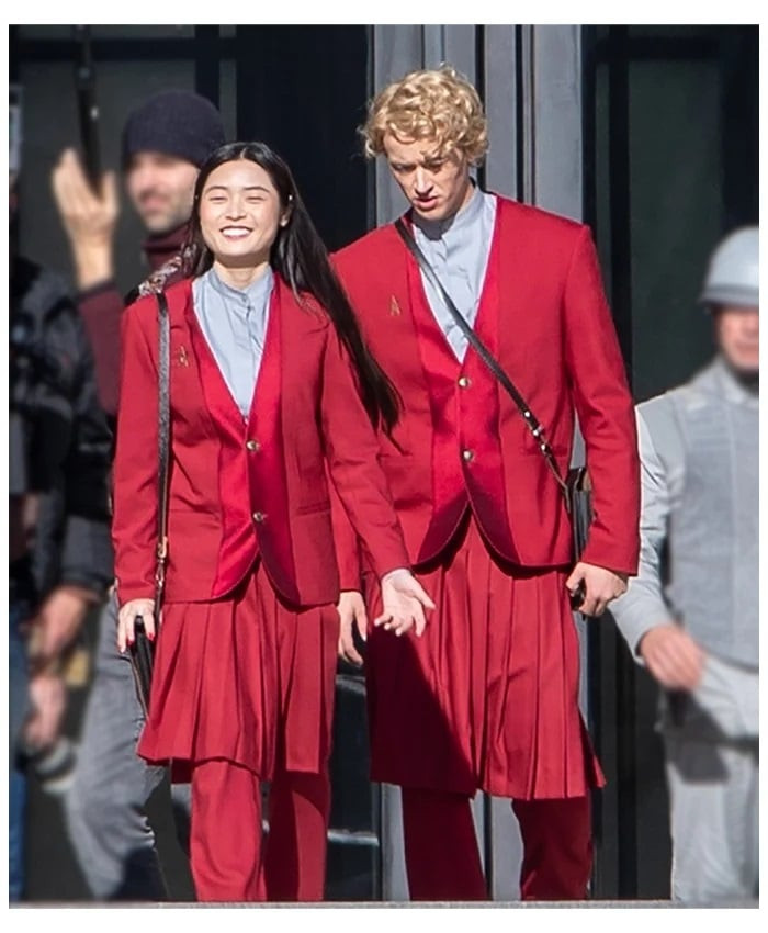 The Hunger Game Coriolanus Snow Costume - President Snow Cosplay