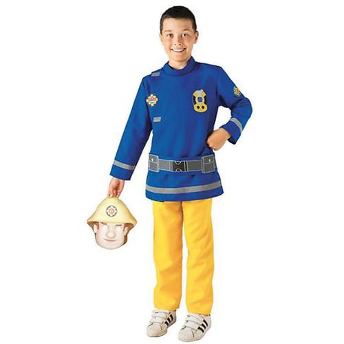 Fireman Sam Costume - Blue Bodysuit Fireman Sam Cosplay
