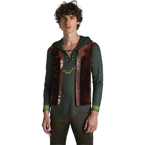 How To Train Your Dragon Hiccup Costume - Green Shirt Pants Vest Hiccup Cosplay