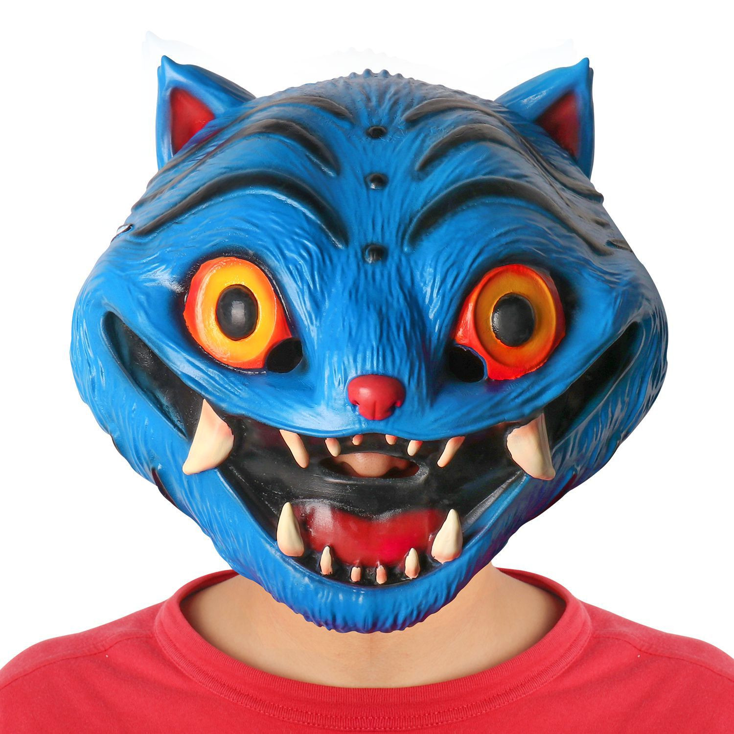 K-Pop Demon Hunters Derpy Tiger Mask Prop - Derpy Tiger Costume Cosplay Mask