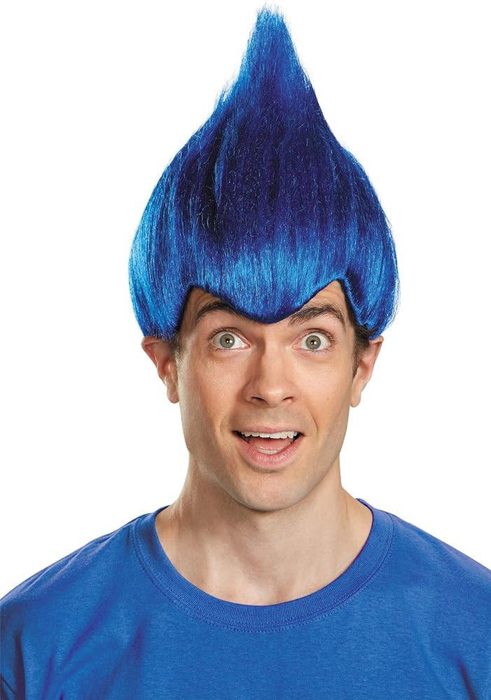 Trolls Wig - Trolls Cosplay Costume Wig Prop