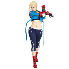 Street Fighter 6 Cammy White Costume - Deluxe Green Cammy White Cosplay