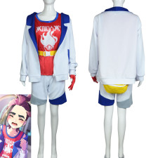 Pokemon Scarlet and Pokemon Violet: The Hidden Treasure of Area Zero Kieran Costume - Jacket Pants Set Kieran Cosplay