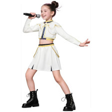 Girls K-Pop Demon Hunters Costume - Shirt Skirt Jacket K-Pop Demon Hunters Cosplay