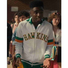Stranger Things Lucas Sinclair Costume - Hawkins Jacket Lucas Sinclair Cosplay