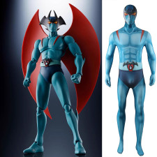 Mazinger Z vs Devilman Costume - Bodysuit Hood Set Devilman Cosplay