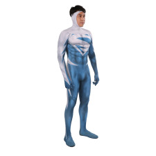 Justice League of America Superman Blue Costume - Bodysuit Superman Blue Cosplay