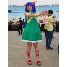 Fairy Tail Wendy Marvell Costume - Green Dress Wendy Marvell Cosplay