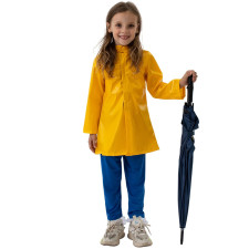 Kids Coraline Costume - Yellow Raincoat Set Coraline Cosplay
