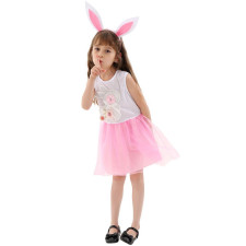 Kids Rabbit Costume - Tutu Dress White Rabbit Cosplay