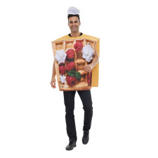 Waffle Costume - Funny Waffle Cosplay
