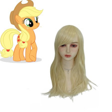 My Little Pony Friendship is Magic Applejack Wig - Applejack Cosplay Costume Wig Prop