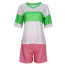 Spirited Away Chihiro Ogino Costume  T-Shirt Pink Shorts Chihiro Cosplay