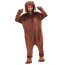 Kids Brown Dog Costume - Onesie Jumpsuit Brown Dog Cosplay