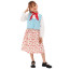 Girls World Book Day Bookworm Costume - Shirt Skirt Bookworm Cosplay