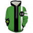 Ben 10 Ben Tennyson Costume - Hoodie Ben Tennyson Cosplay