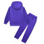 Kids Inside Out Ennui Costume - Violet Hoodie Pants Mask Set Ennui Cosplay