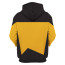 Star Trek The Next Generation Starfleet Yellow Uniform Costume - Hoodie Sweatpants Starfleet Yellow Uniform Cosplay