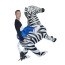 Riding Zebra Inflatable Costume
