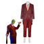 The Mask Jim Carrey Costume - Red Tailcoat Suit Jim Carrey Cosplay