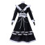 Rainbow Society Kanae Costume - Black Maid Dress Kanae Cosplay