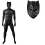 Black Panther Chadwick Boseman Costume - Bodysuit and Headcover Black Panther Cosplay